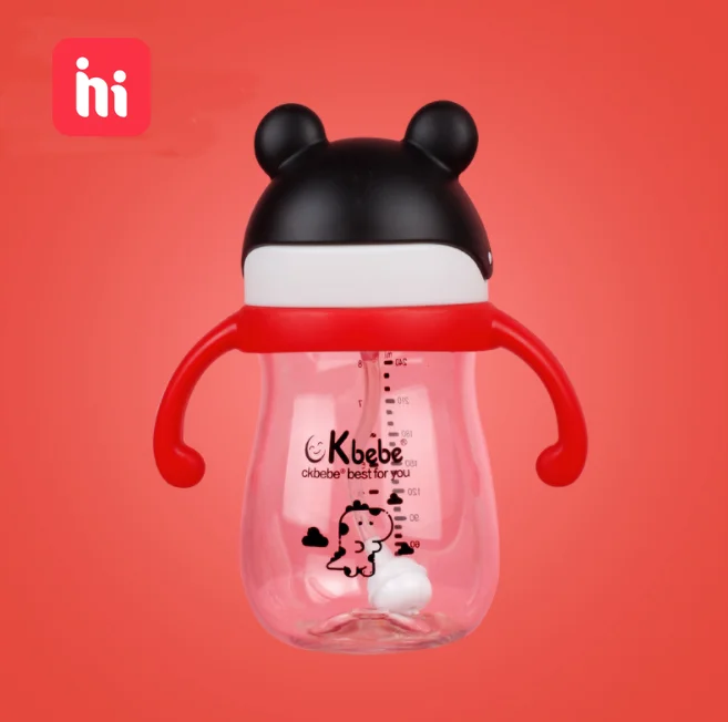 Соломинка для питьевой воды с мультяшным животным 240 мл | Мать и ребенок