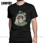 Футболка мужская без лица Хаяо Миядзаки, из чистого хлопка