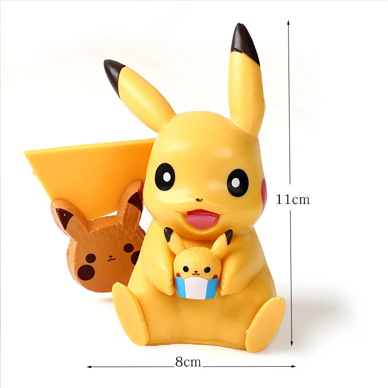 Anime Yellow Animals Cute Model Cake Topper Figure Toys Pvc Elves Ball For Children Collectibles Birthday Party Decoration | Дом и сад