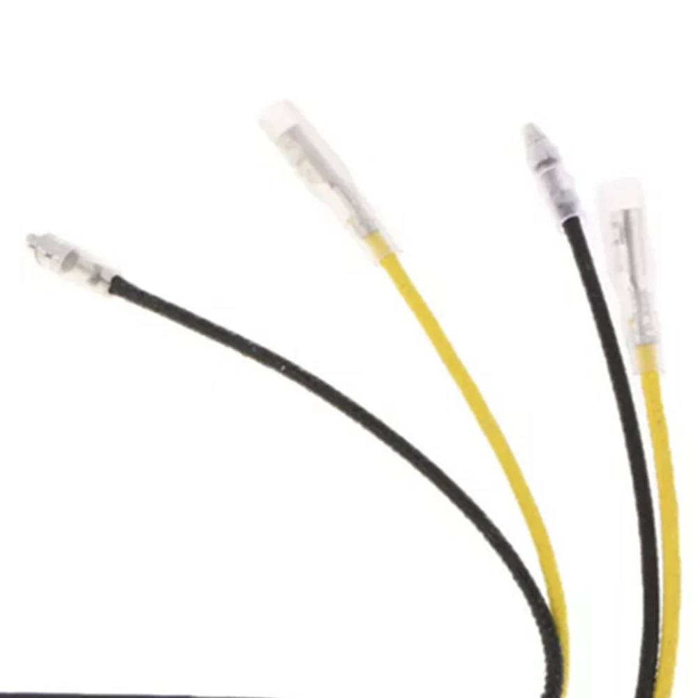 

New 2pcs Universal Motorcycle Flasher LED Turn Signal Light Decoders Single Resistance Decoder Heat Resistant Lines Indicator