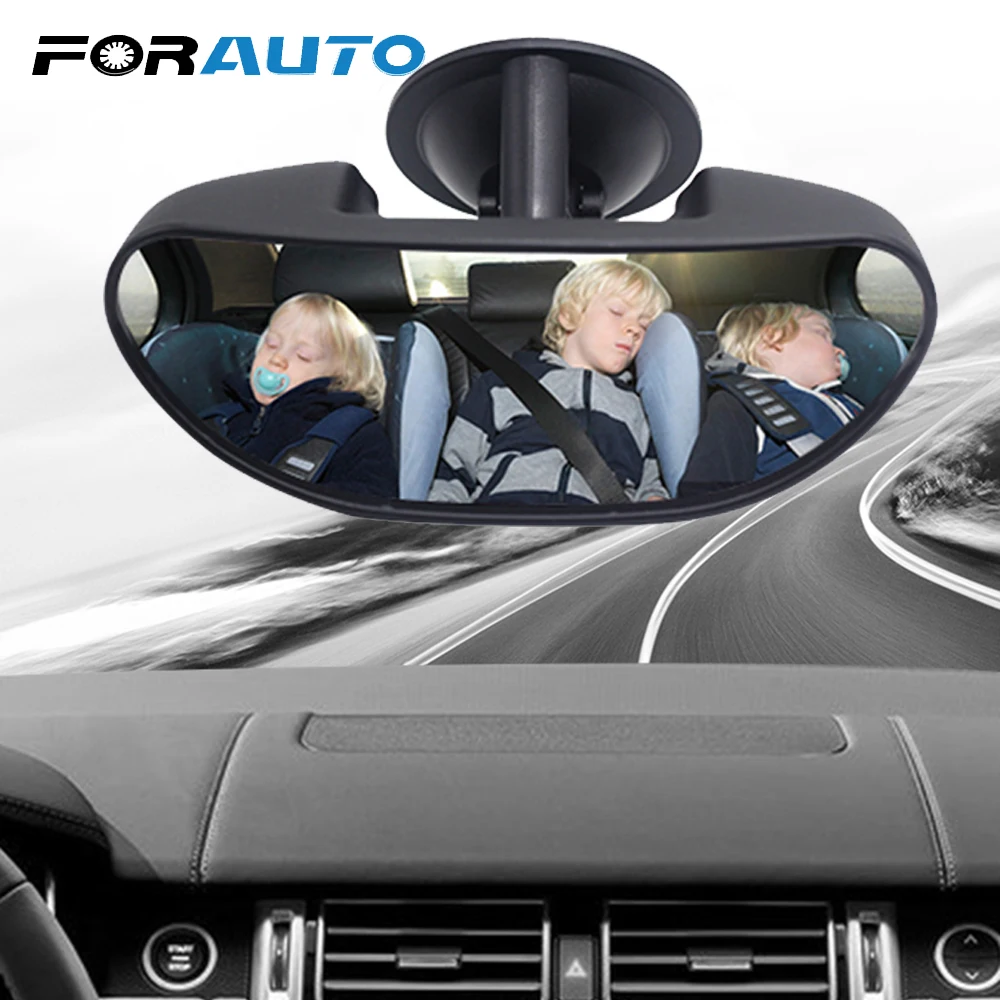 Автомобильное зеркало заднего вида FORAUTO присоска монитор для детей регулируемое
