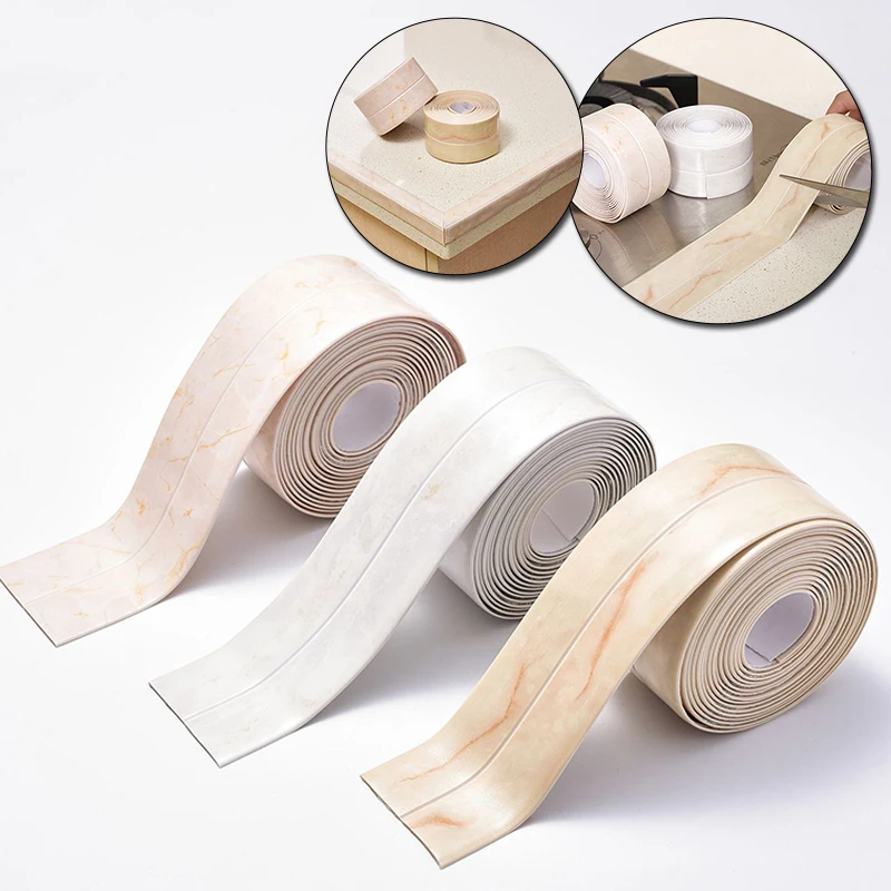 2 6 м Ванная комната Кухня воды для душа плесени доказательство лента раковина