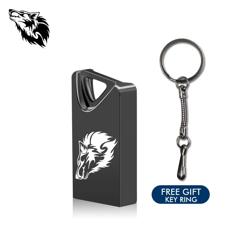 dark-gray Металлическая Флешка 64 ГБ, флеш-диск usb 2,0, 32 ГБ, 16 ГБ, 8 ГБ, флешка, usb флешка, портативная флешка, 64 ГБ, 128 ГБ, флешка - Цвет: dark-gray