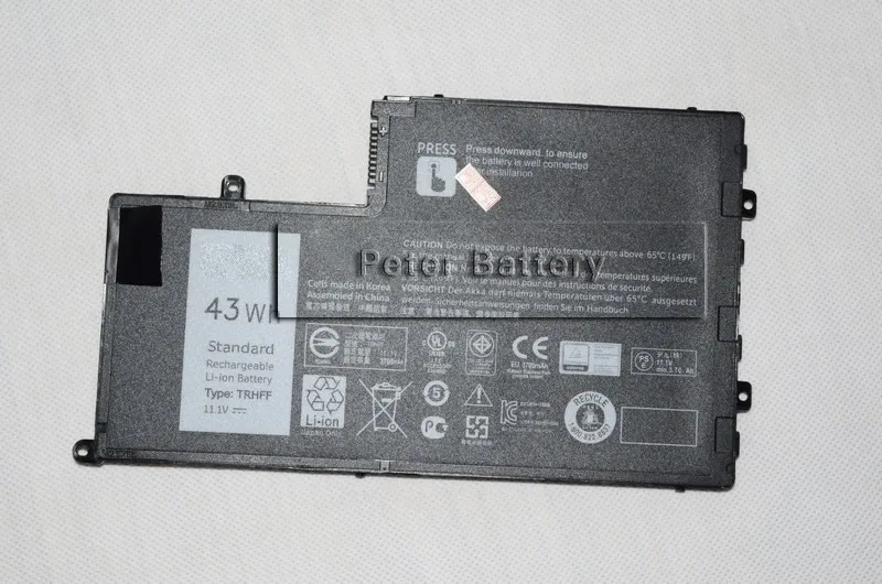 JIGU Оригинальный аккумулятор для ноутбука 1V2F6 01v2f6 DL011307 PRR13G01 TRHFF DELL Inspiron 15 5000 5547 Latitude
