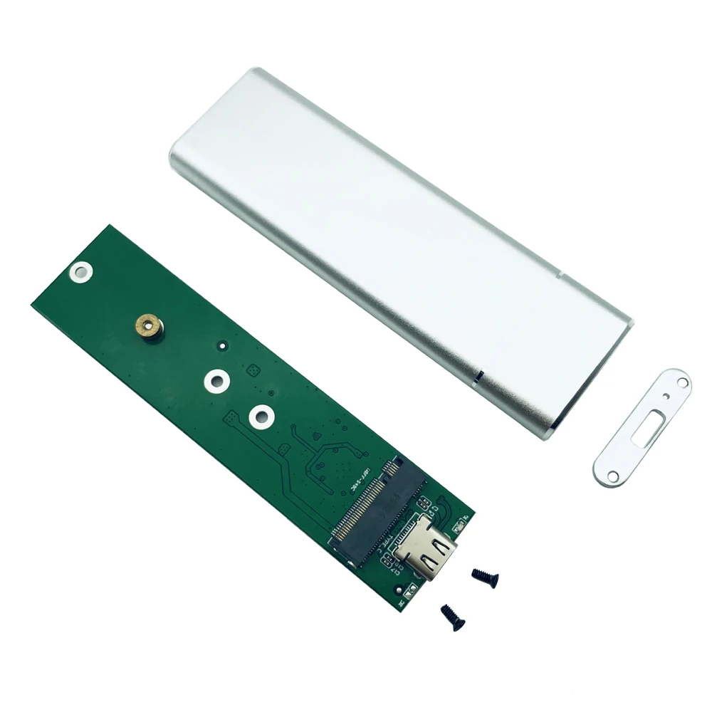 USB 3.1 to M.2 NVME PCIe SSD Enclosure M-Key Type C Adapter Case For nvme USB3.1 NGFF SATA case box NEW | Компьютеры и офис