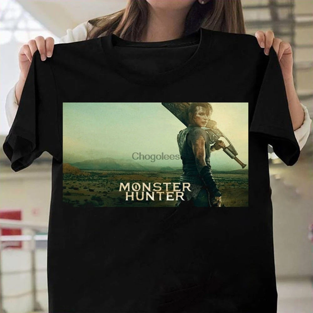 Футболка с изображением монстра Хантера 2021 футболка охотника монстров майла