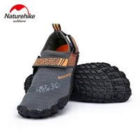 naturehike rubber sole wading shoes non slip men women soft shoes dive boots beach socks shoes swimming shoes