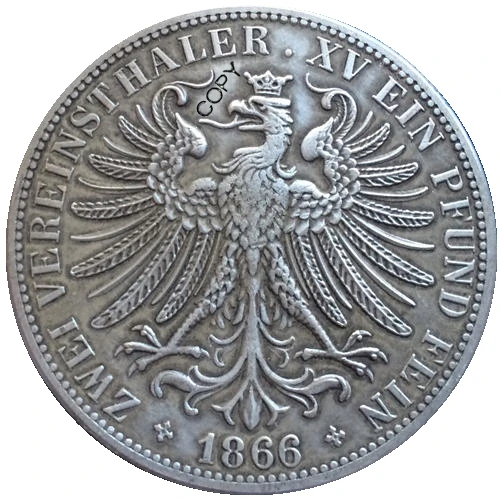 Копия немецких монет 1866 | Дом и сад