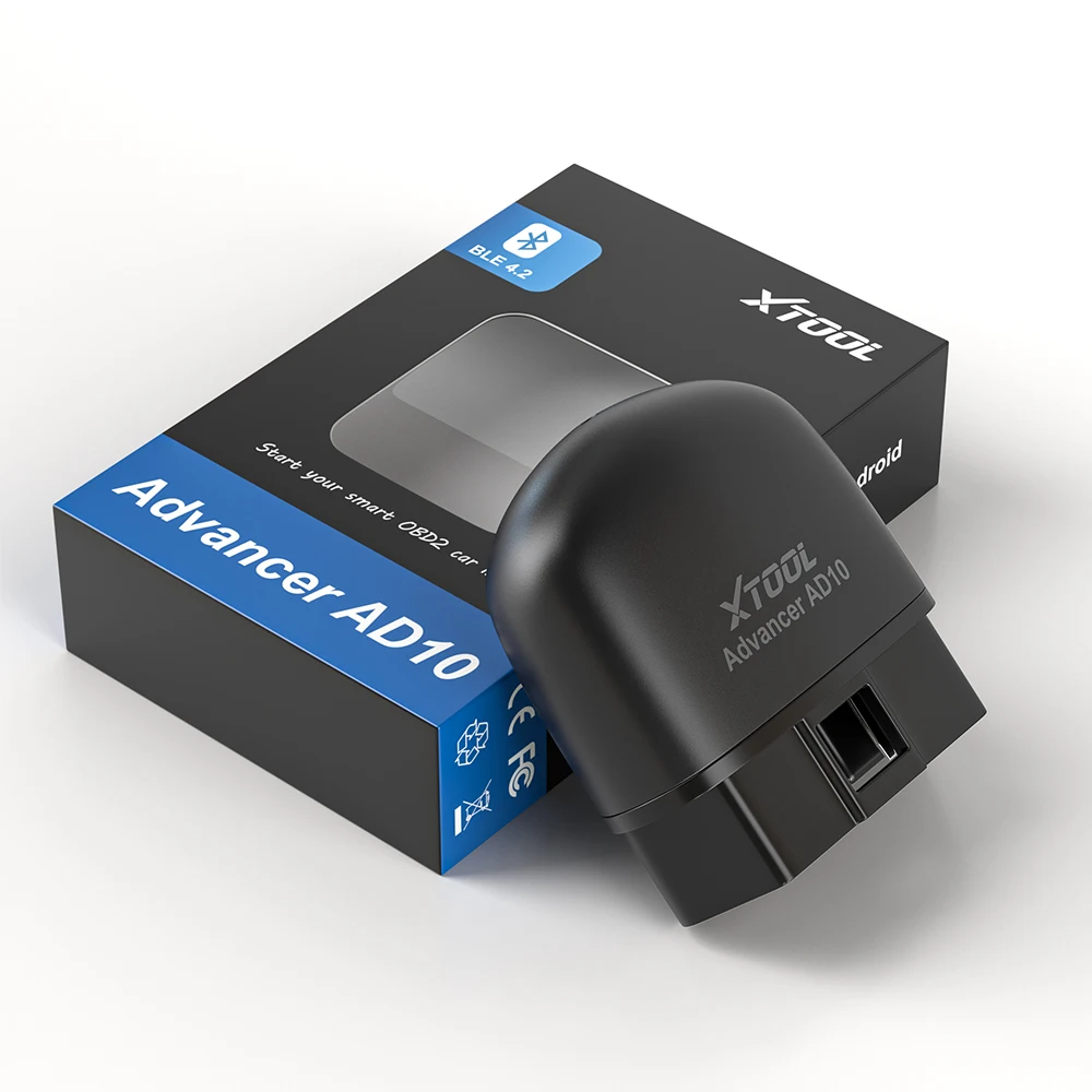 XTOOL AD10 OBD2 диагностический сканер EOBD Bluetooth ELM327 считыватель кодов работает с