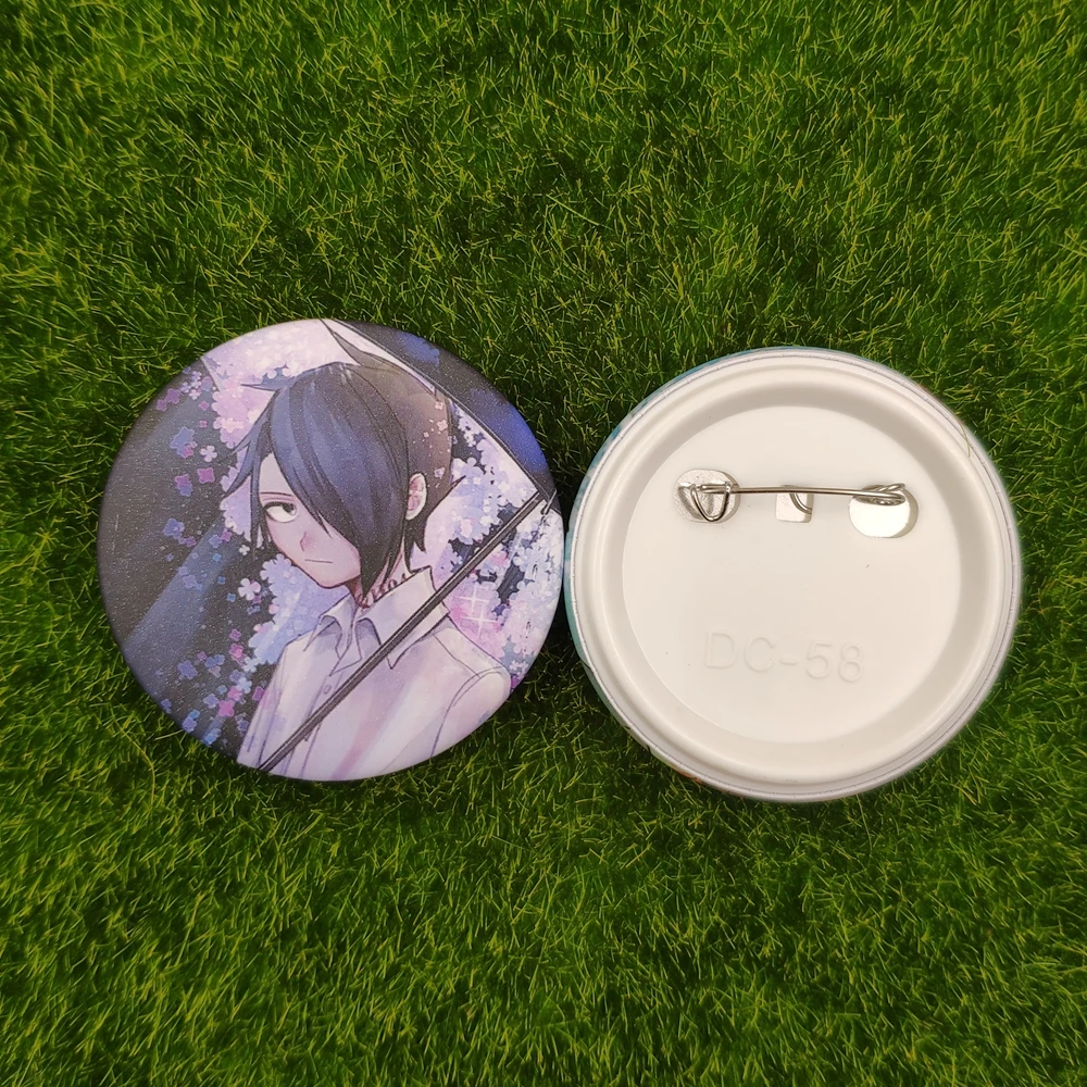 Милая модная брошь в японском стиле аниме обещанный Невер косплей значок рюкзаки