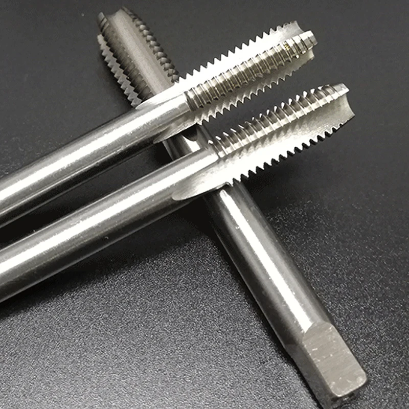 

5pcs Screw Thread Hand Tap Drill M3 M4 M5 M6 M8 3mm-8mm Steel Tool Accs