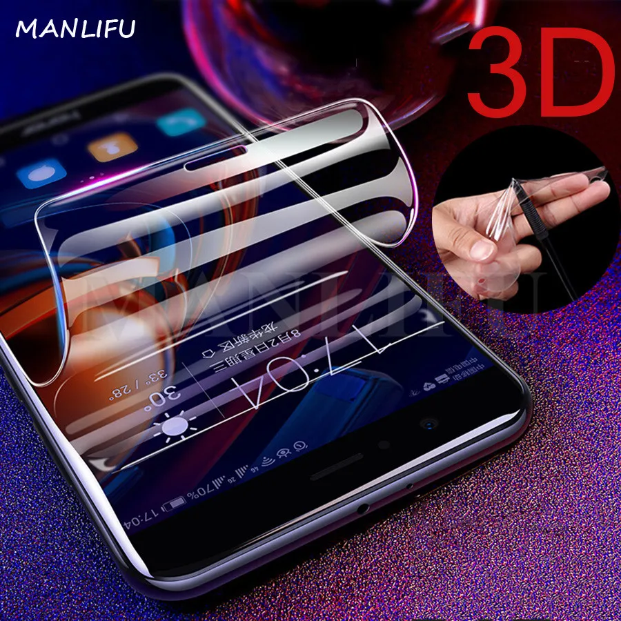 3D Силиконовая Гидрогелевая Защитная пленка для Huawei Mate 30 P30 Pro Honor 20 9X P Smart
