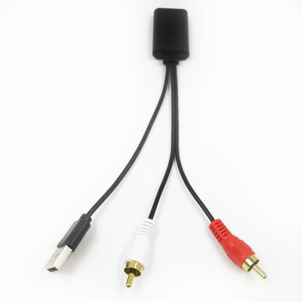 Biurlink Универсальный Автомобильный RCA USB адаптер беспроводной Bluetooth приемник