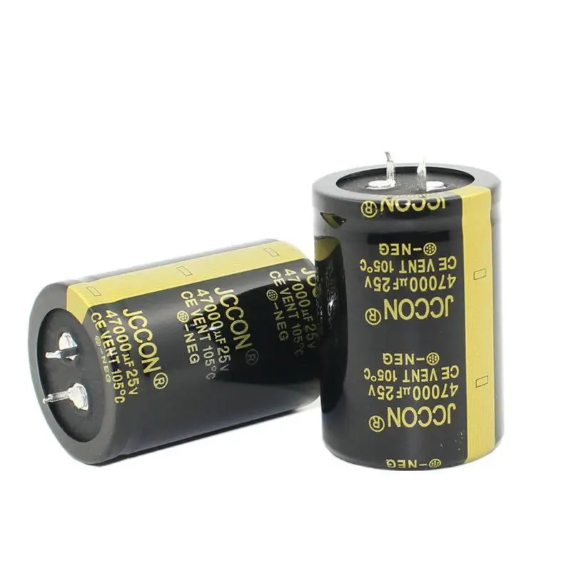 25V 47000uF Aluminum Electrolytic Capacitor 35x50mm High Frequency Low ESR Impedance 20% Tolerance Through Hole Ultracapacitor | Бытовая