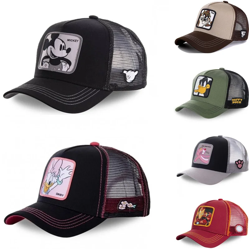 Новый бренд аниме «Жемчуг дракона», Дейзи Микки Snapback хлопок Бейсбол Кепки Для мужчин Для женщин Для мужчин в стиле «хип хоп» для папы сетчатая шляпа Кепка тракер в дропшиппинг|Мужские бейсболки| | АлиЭкспресс