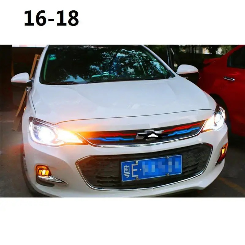 Daytime Running Parts Drl Luces Para Auto Lamp Lights Assembly Led Car Lighting Headlights 16 17 18 FOR Chevrolet Cavalier | Автомобили и