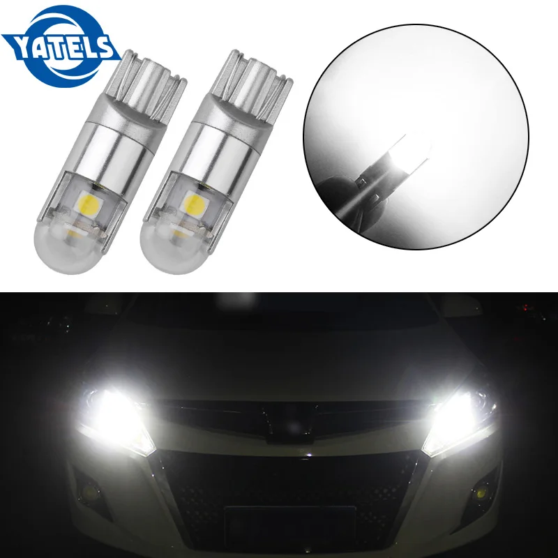 2шт 2018 Высокое качество Новый T10 3030 3SMD Автомобильный светодиодный светильник 3 9W