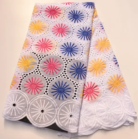 Африканская швейцарская вуаль кружева в Швейцарии сухая Золотая кружевная 100%