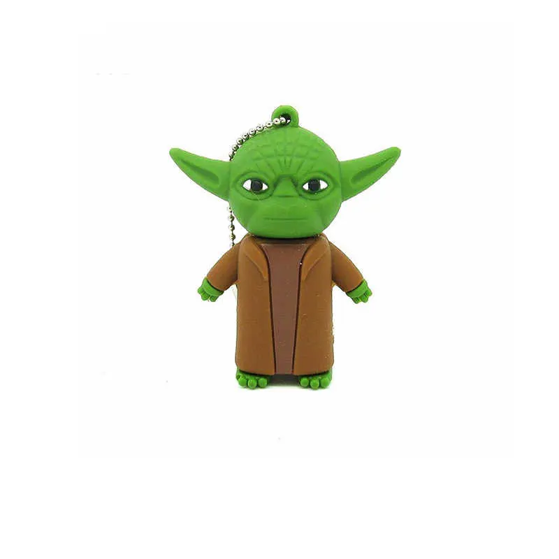 Флешка USB 64GB Флешка в форме героя мультика Звездные войны Дарт Вейдер 128GB 32GB 16GB 8GB4GB Флешка USB флеш-накопитель - Цвет: 10