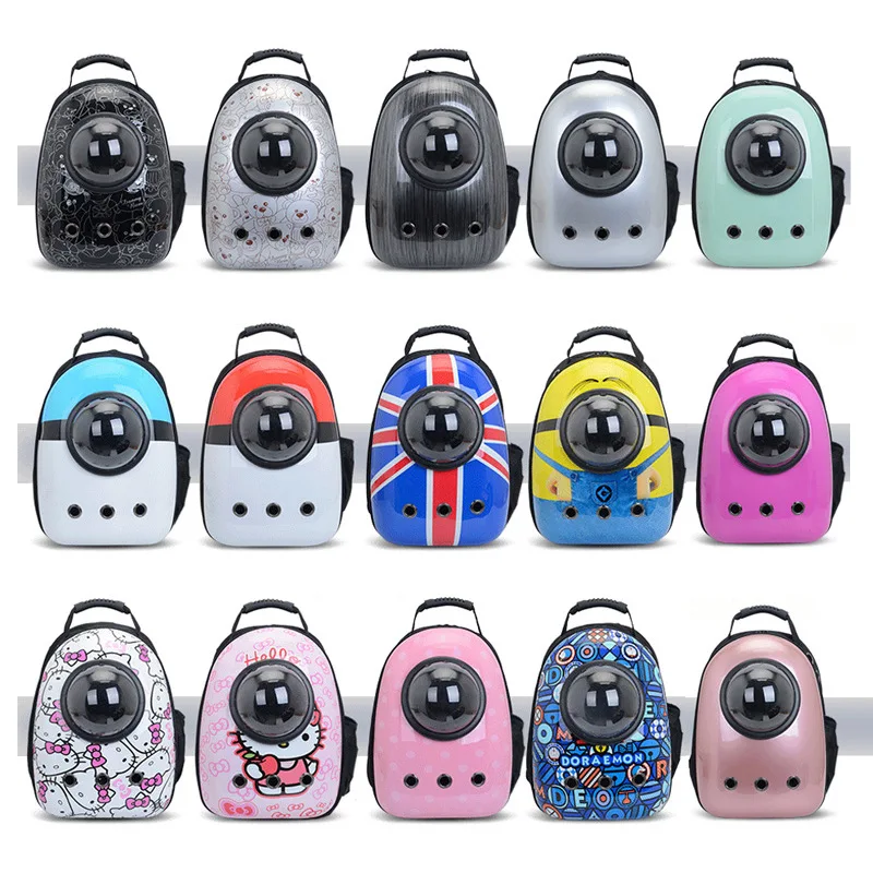 

Cat Backpack Carrier Fat Cat Bag Breathable Transport Travel Bag Dog Space Capsule Pet Capsule Astronaut Backpack For Pets