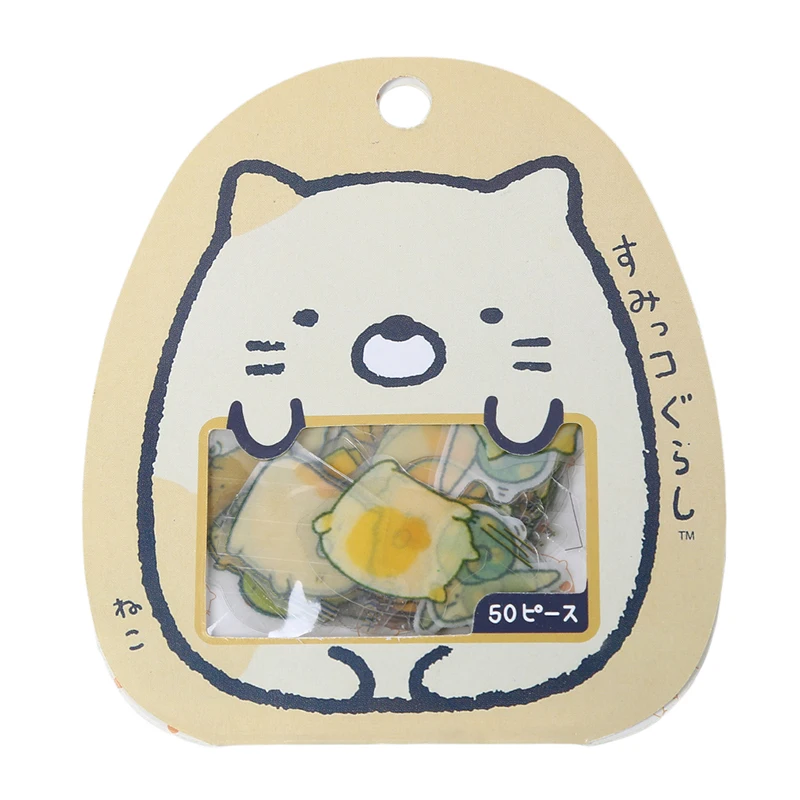 Милые японские углу биологического Стикеры ПВХ Diy Руководство блокнот для