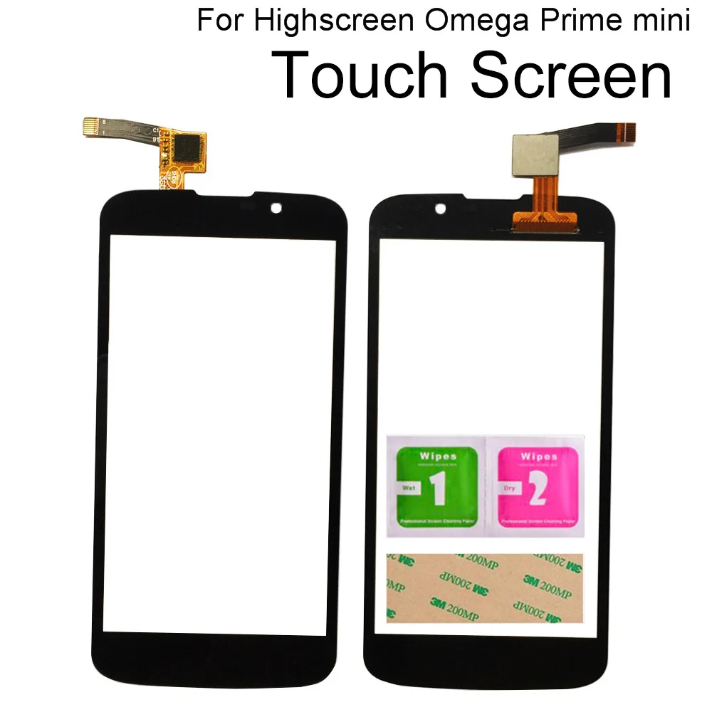 

Touch Screen Glass For Highscreen Omega Prime Mini Touchscreen Front Glass Sensor Digitizer Mobile Phone Touchpad Tools