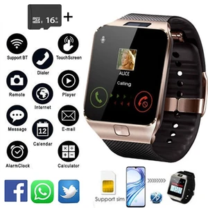 dz09 smart watch support tf card sim call camera smartwatch bluetooth wristwatch for samsung huawei xiaomi android phone free global shipping