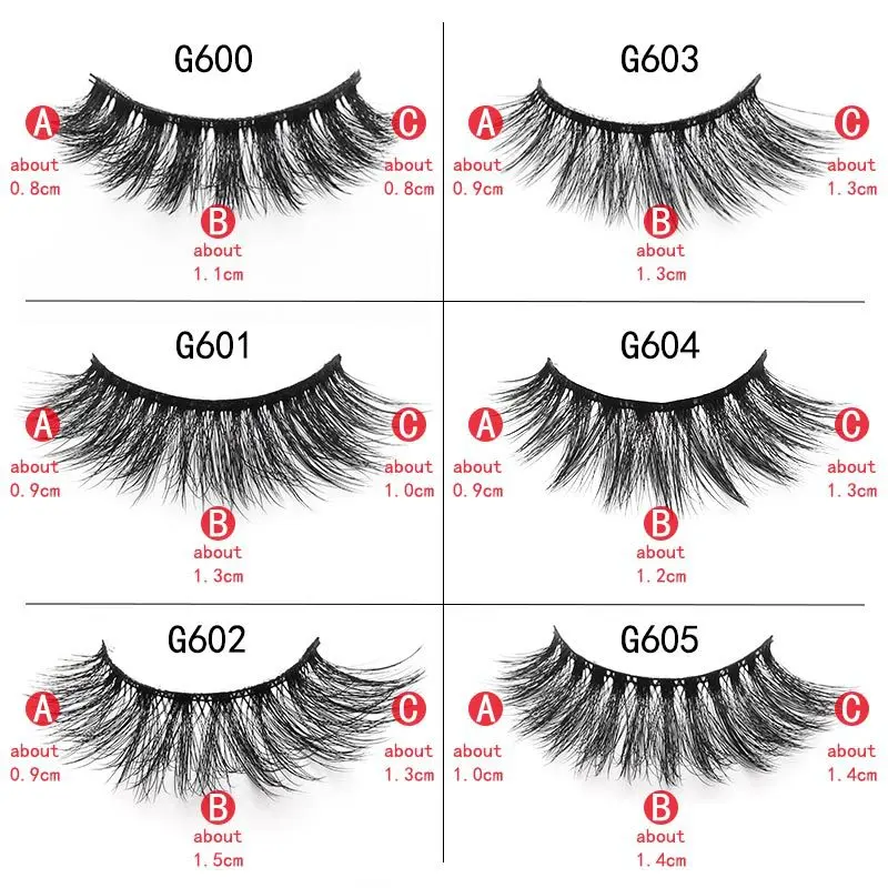 

10 Pairs 3D Mink Lashes Natural False Eyelashes Reusable Fake Lashes Makeup Eyelash Extension Silk Handmade Eyelashes