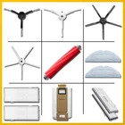 Деталь для Roborock S7 T7 G10 Plus, аксессуары, моющийся фильтр НЕРА, съемная резиновая основная щетка, вибрационная швабра, боковая щетка, пылесборник