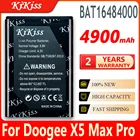Аккумулятор BAT16484000 4900 мобильный телефон мА  ч, Для DOOGEE X5 MAX Pro