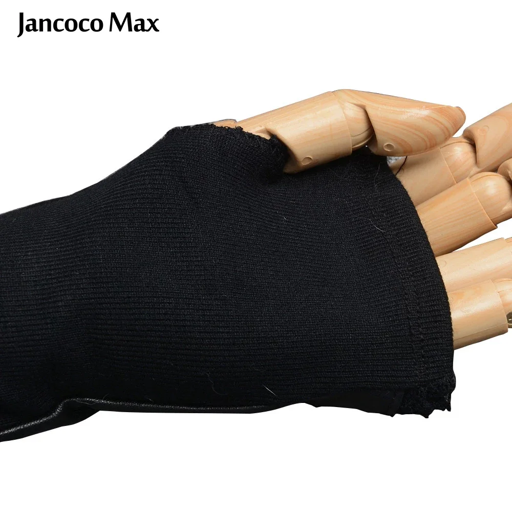 

Jancoco Max New Style Spring Summer Autumn Long Genuine Sheepskin Leather Gloves Bowknot Lace Decoration S2069