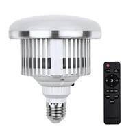 85w led light bulb 3000k 6500k studio lamp bulb energy saving with remote control for photography home warehouse office hotel