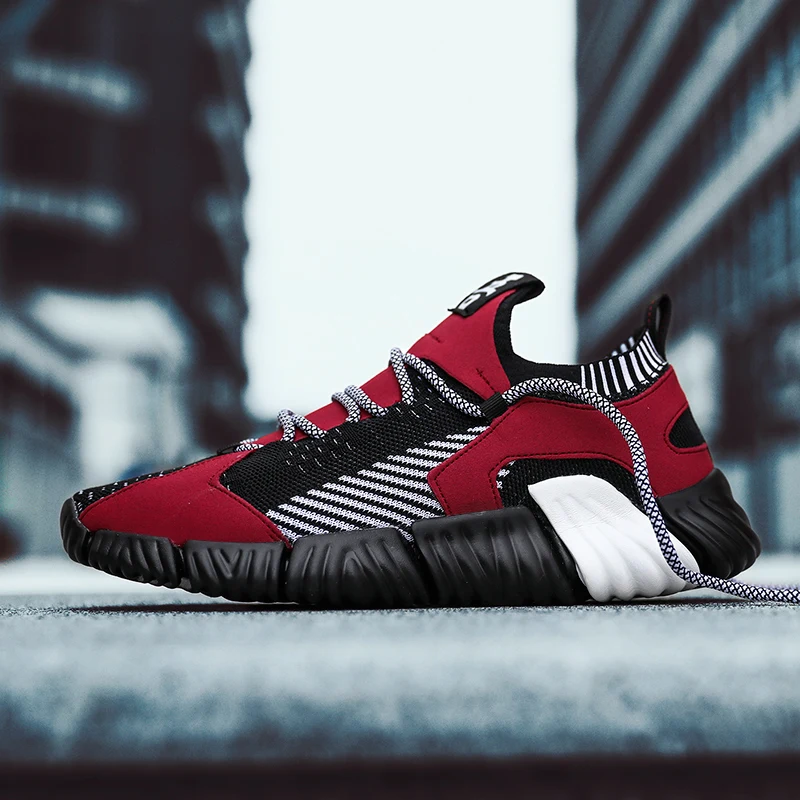 Повседневная обувь для мужчин Дышащие мужские кроссовки в винтажном стиле