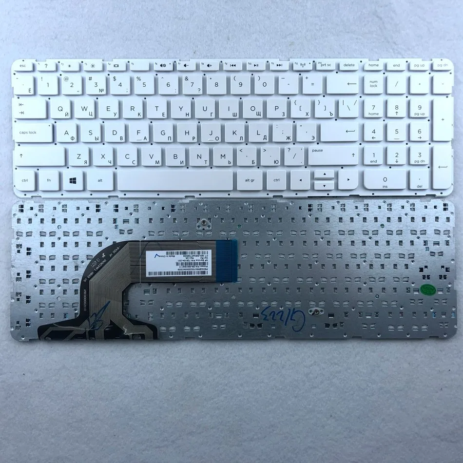 Русская клавиатура без рамки для HP pavilion 250 G2 G3 255 15-N 15-E TPN-Q130 15-F 15-R 15-S 15-G 15-G100 15-D Series |