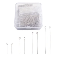 600pcsbox eye head pins for diy jewelry making findings accessories mixed size 20mm30mm40mm45mm