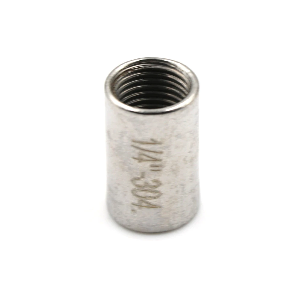 

Stainless Steel Round Nut Rod Pipe Fitting Connector Adapter BSP Female Threaded Max Pressure Mpa 304 Stainless steel