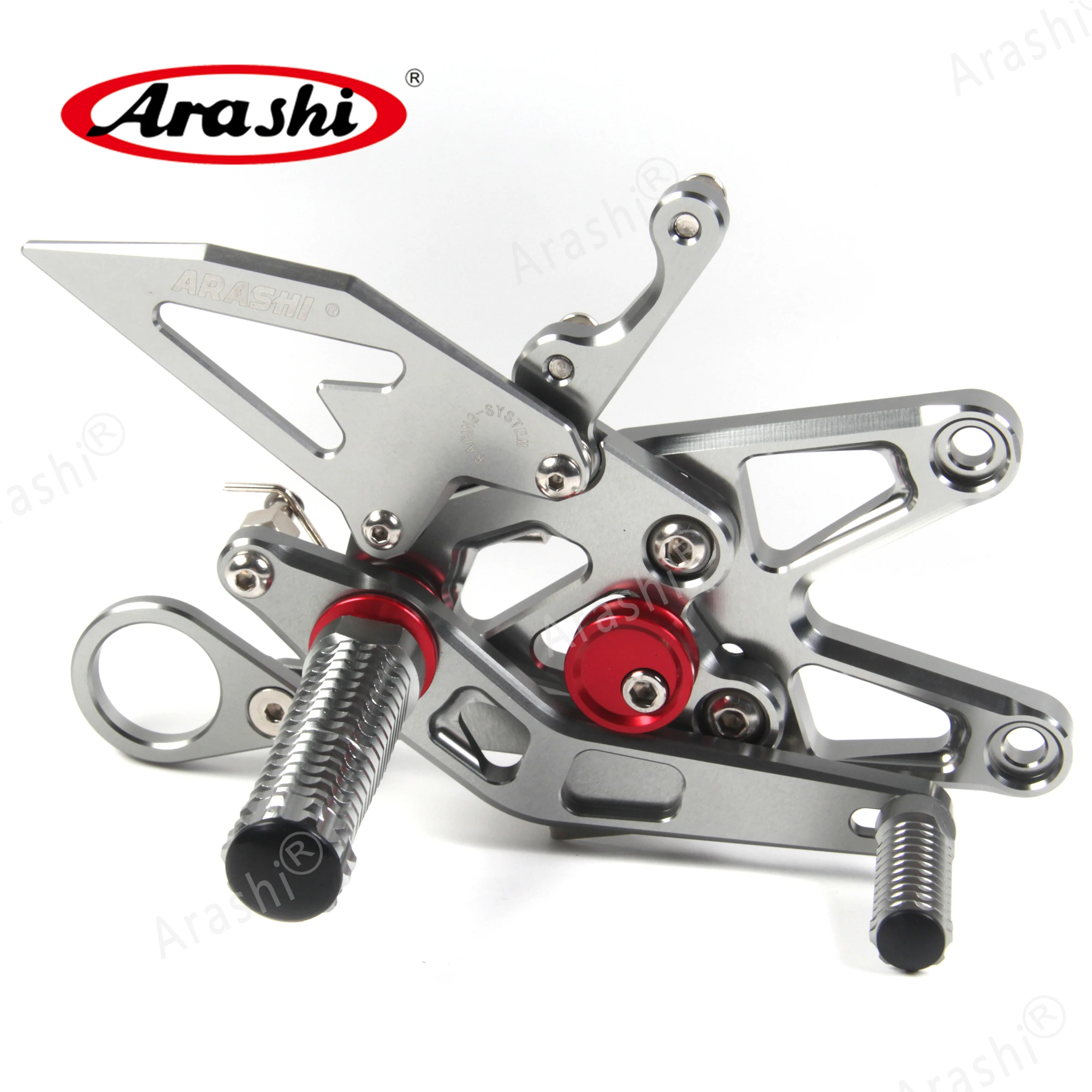 Arashi CNC Регулируемые подножки для BMW S1000RR / HP4 2009 - 2014 Райдер Подножки S 1000 RR 2010 2011 2012 2013