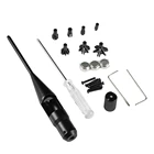 Лазерный прицел, 1 комплект, профессиональный лазерный указатель для охоты, регулируемые адаптеры, красная лазерная указка