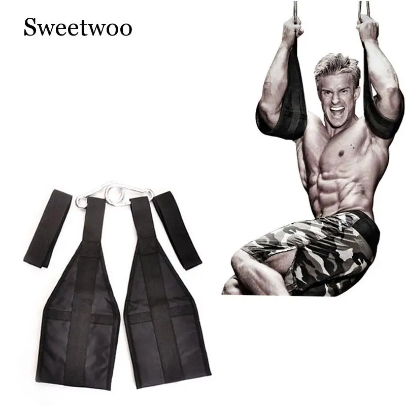Фитнес AB Слинг бретели для нижнего белья в животе висит ремень подбородок сидеть