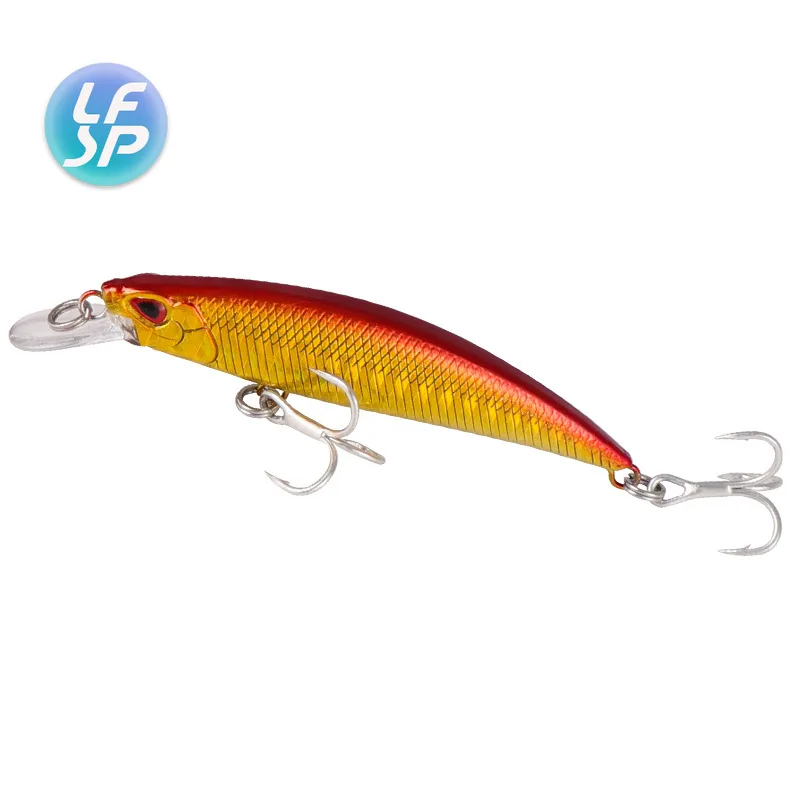 

10pcs Fishing Lure 3D Eyes Floating Minnow Aritificial Laser Wobblers 8cm 9g Crankbait Hard Plastic Fishing tackle Pesca
