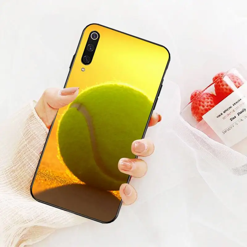 Черный мягкий чехол PENGHUWAN с движущимся теннисным мячом для телефона Redmi Note 8 8A 7 6 6A 5