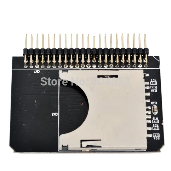 SD к IDE 2 5 &quot44 Pin адаптер SDHC/SDXC/MMC дюймов 44pin Мужской конвертер |