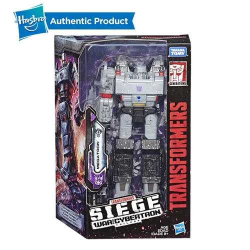 Hasbro Трансформеры Siege War для Cybertron Voyager WFC-S24 Decepticons Старскрим Soundwave Модель Детские Подарочные игрушки Фигурки - Цвет: COMBAT MEGATRON