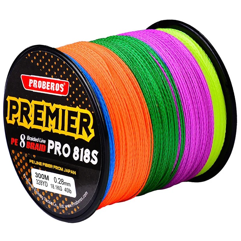 

300M 8 Strands Super Strong PE Brraided Fishing Lines Multifilament Lines for Carp Fishing Wire Rope Cord