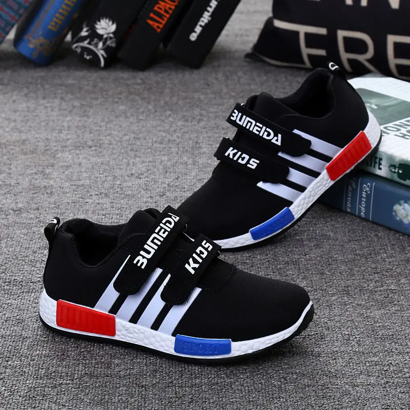Детские кроссовки для мальчиков дышащие спортивная обувь бега тенниса
