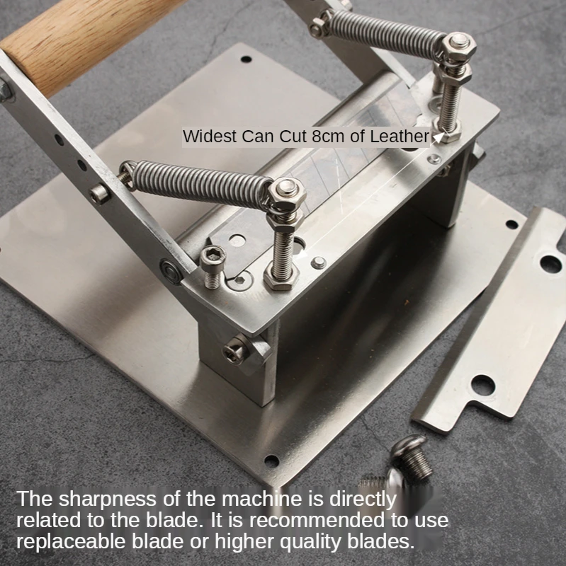 Pаспродажа Машина для очистки кожи, ручная работа, ремень из нержавеющей стали для самостоятельной посадки, тонкая стружка