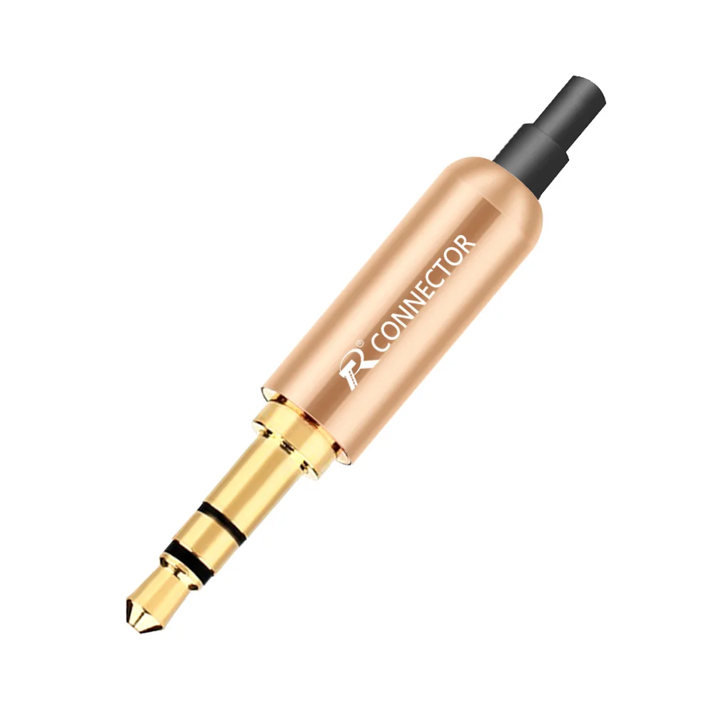10 шт. алюминиевые штекеры для наушников 3 5 мм|connectors gold|connector 3connector 3.5mm |
