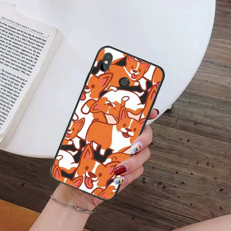 

Corgi 1 Phone Case For Xiaomi Mi Redmi Note 7 8 9 pro 8T 9T 9S 9A 10 Lite pro