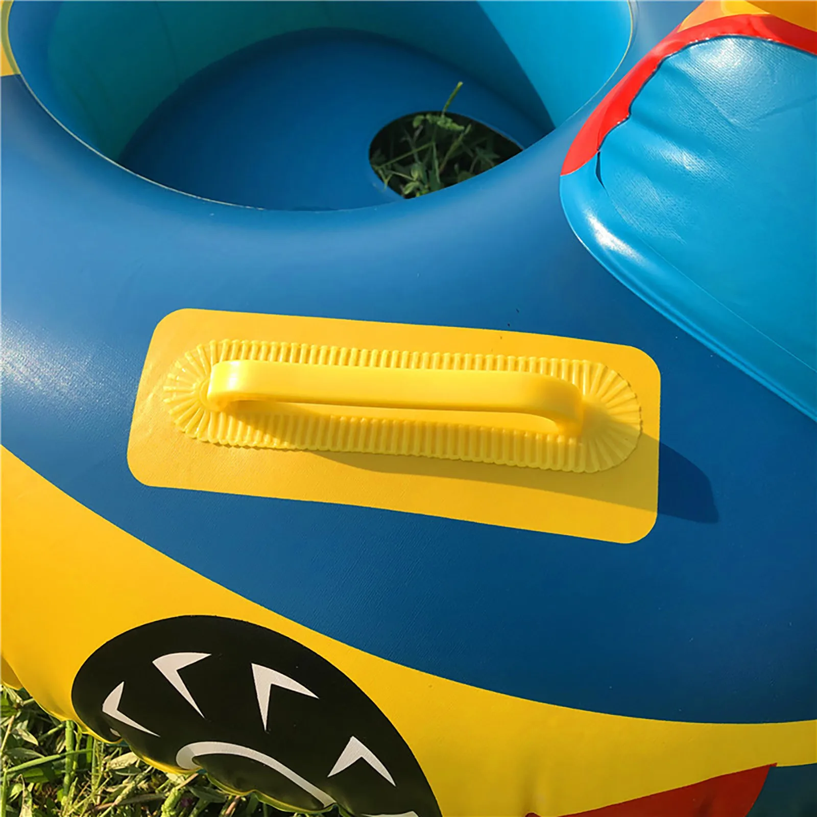 

Pool Accessories Inflatable Kids Water Float Ring With Handle, Safe Material And Soft Seat Pool Floater zwembad accessoires