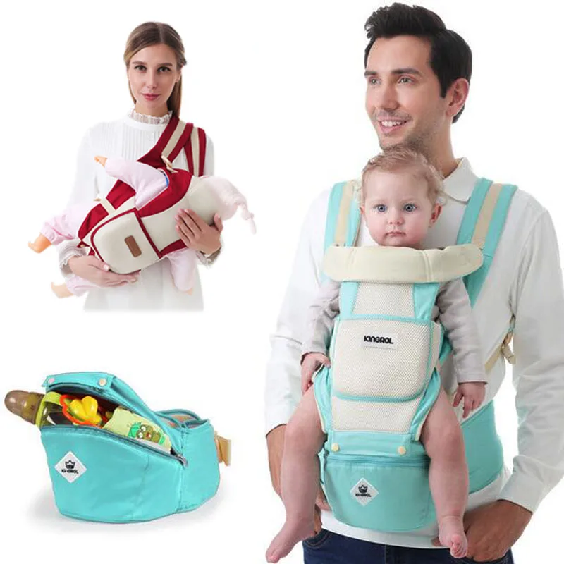 

2021Baby Carrier Waist Stool Walker Adjustable Infant Toddler Front Carrier Belt Backpack Hold Kids Sling Hold hot Hip Seat Belt
